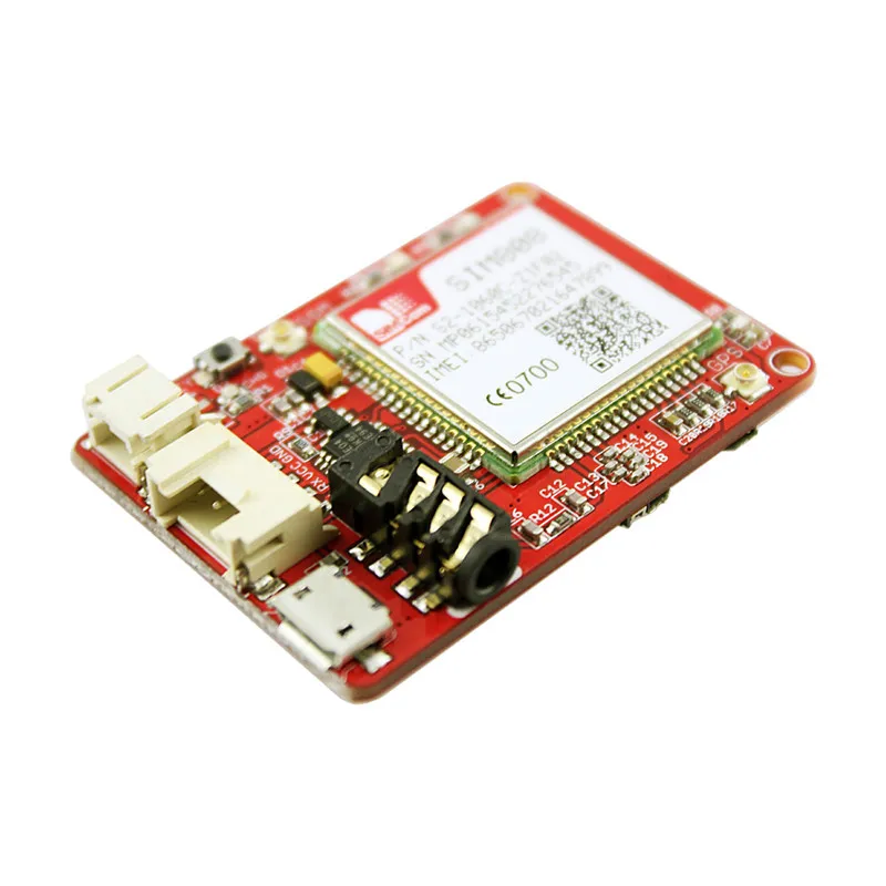 Elecrow Crowtail SIM808 модуль GPRS GSM GPS макетная плата GSM и GPS 2-в-1 Функциональный модуль с литиевой батареей 3,7 в