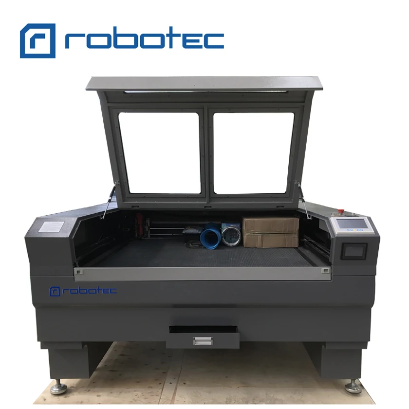 Robotec cnc 6090 1390 mini laser cutting machine 2mm stainless steel laser cutter 150w 180w co2 laser engraving machine price