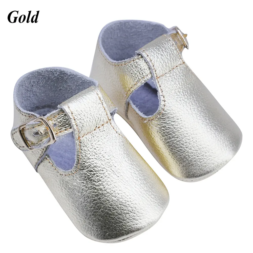 Genuine Leather shoes buckle paste baby Moccasins Soft Moccs Baby kids girls Newborn first walker Infant Children Shoes