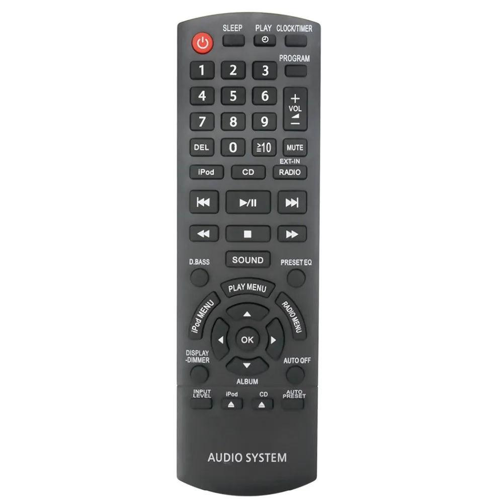 New N2QAYB000641 Remote Control fit for Panasonic SC-HC35 SC-HC37 SA-HC35 SC-HC20 SC-HC27 Stereo System