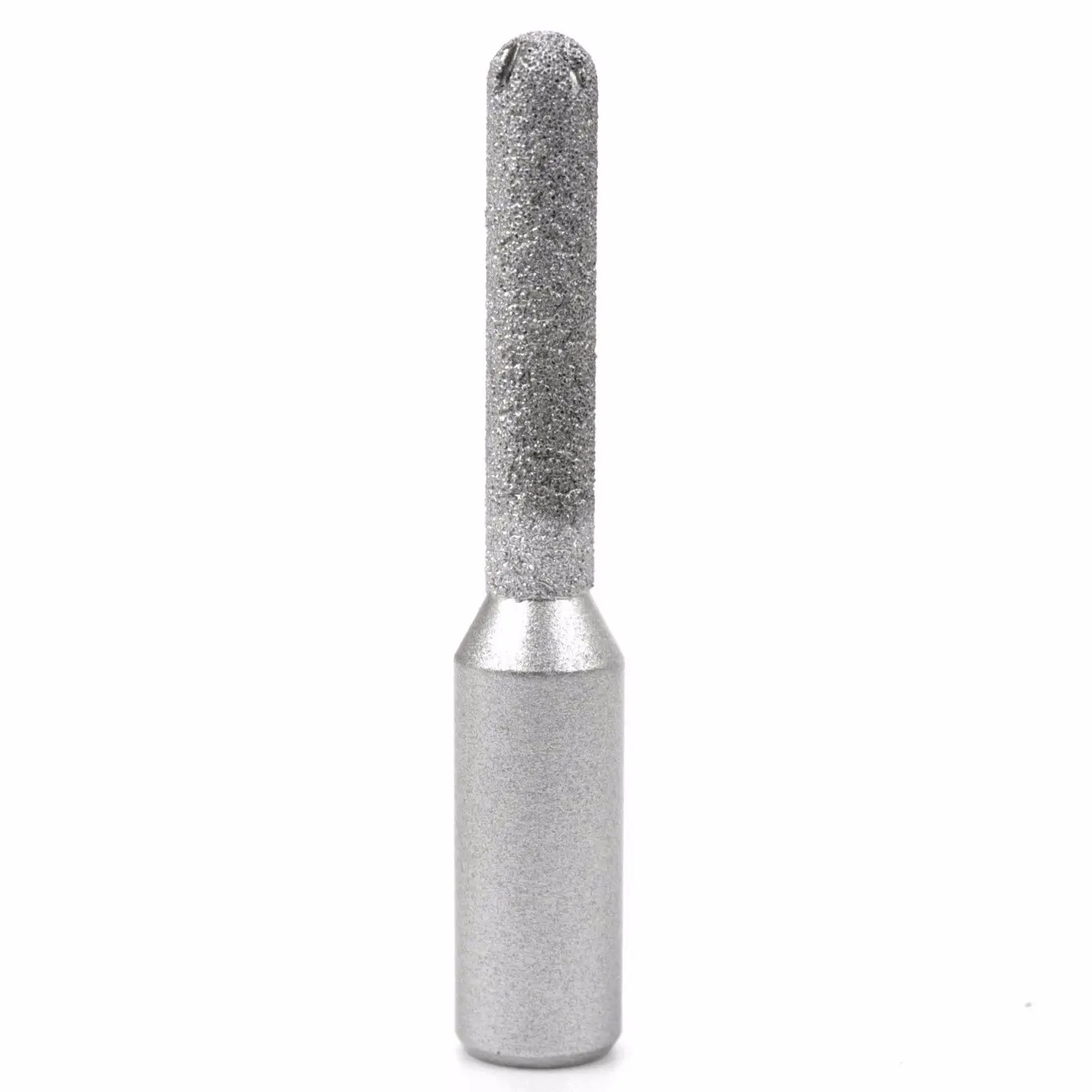 

6-8mm Diamond Brazed Profile Wheel Cylindrical Ball Nose Router Bit Stone Marble ILOVETOOL