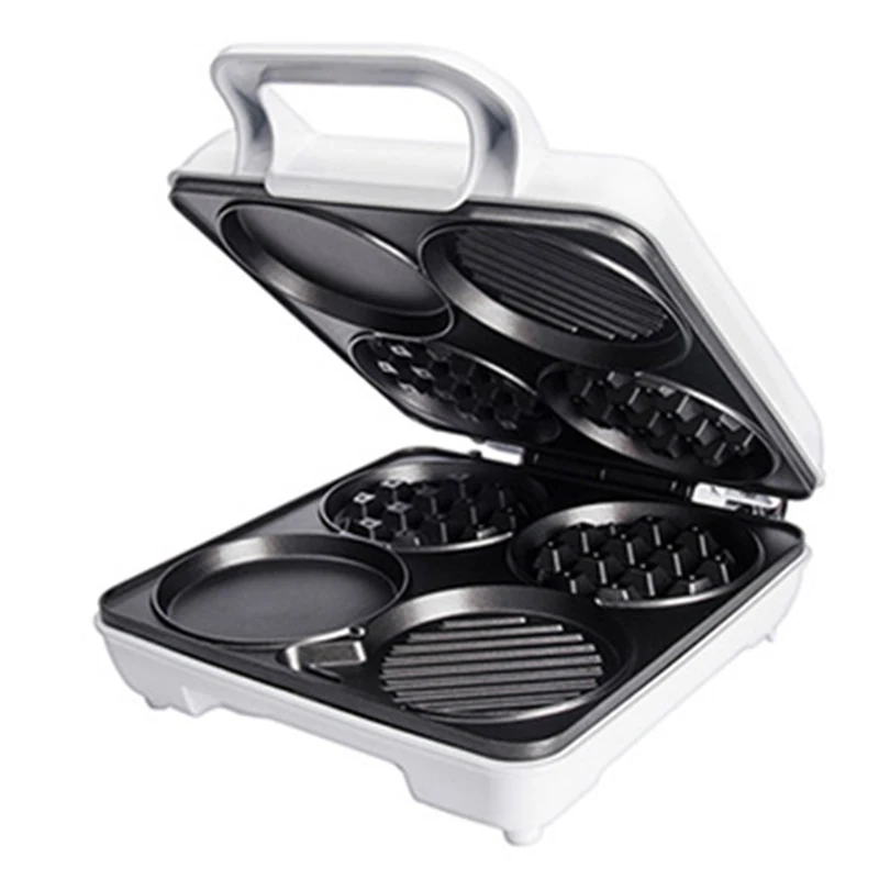 

Multi-Functional Waffle Maker breakfast Machine Four-Hole Muffin Machine Egg Frying Pan Pancake Machine SW-289HW