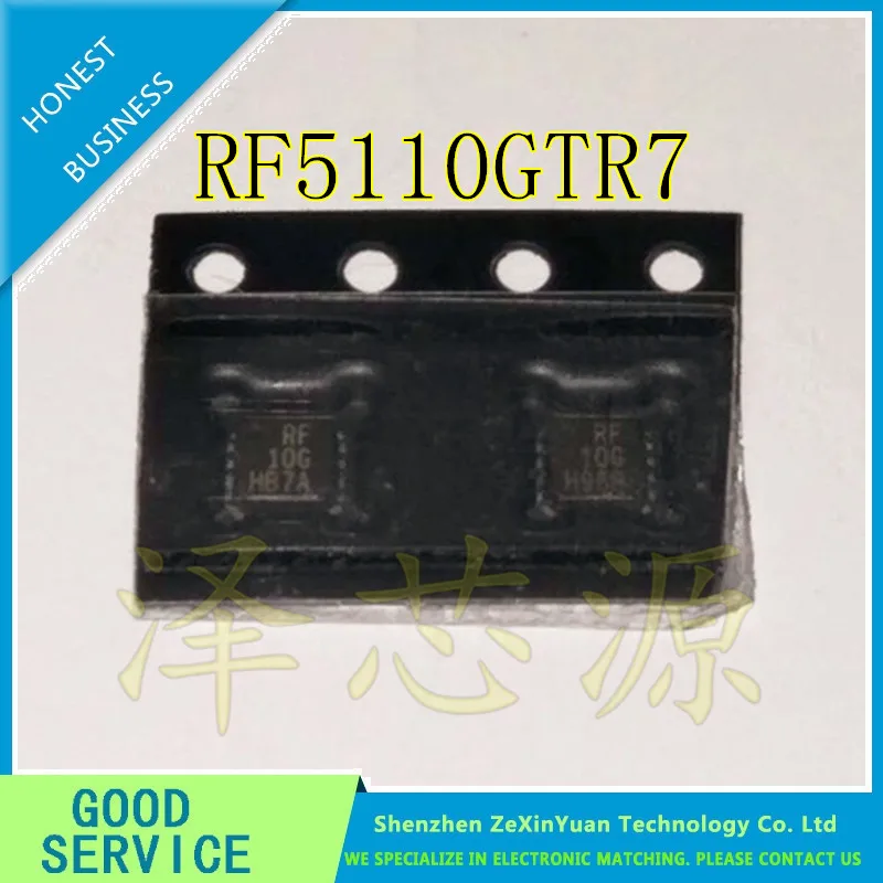 

5PCS/LOT RF5110GTR7 RF5110G RF10G QFN-16 Rf power amplifier IC chip