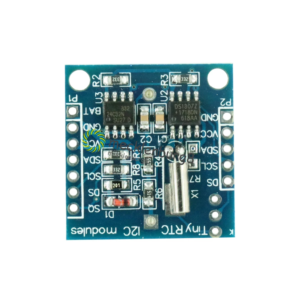 10 pieces. IIC / I2C RTC DS1307 AT24C32 Real Time Clock Module for Arduino 51 AVR ARM PIC 2.9 * 2.6 cm