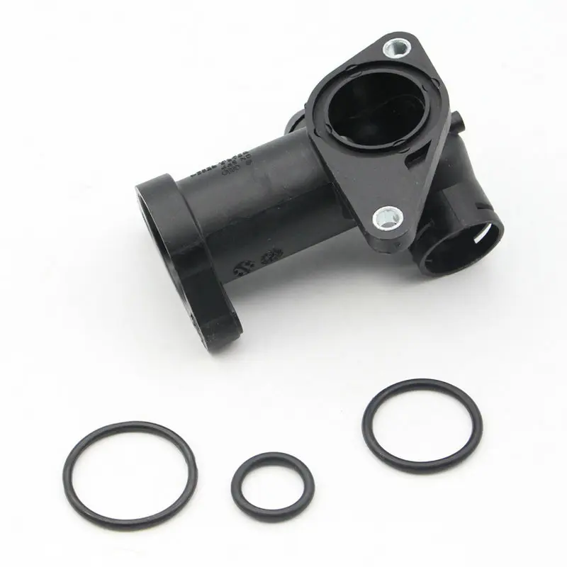 Aplicar para  Passat B5 1,8 1,8 T A6 motor culata agua de cuatro vias sellado forma anillo de plastico aluminio 058 121 132 B