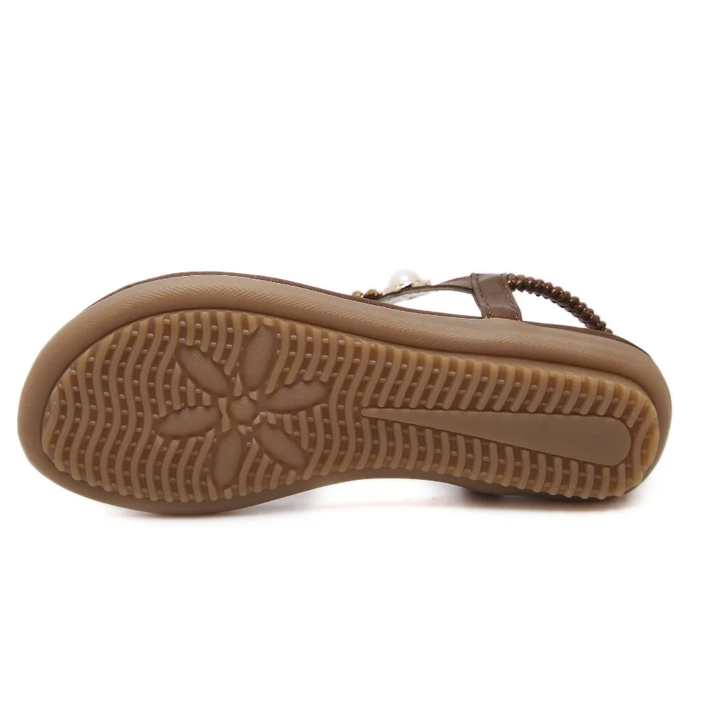 Women Flats Sandals 2024 Summer New Bohemia Woman Flip Flops Sandals Women Beach Shoes Plus Size 35-42 ladies shoes