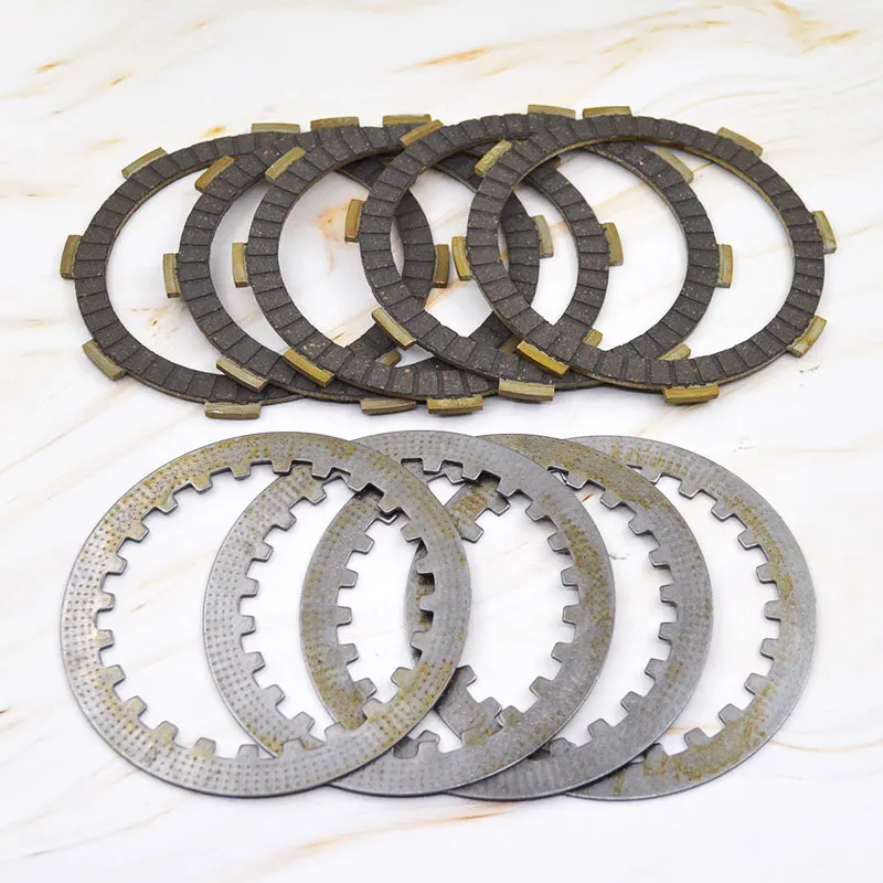 High Quality Motorcycle Clutch Friction Disk Plates for HONDA CG NXR CBF 150 BROS CBF150 NXR150 XR 150 L XR150 NEW MEGA PRO 150