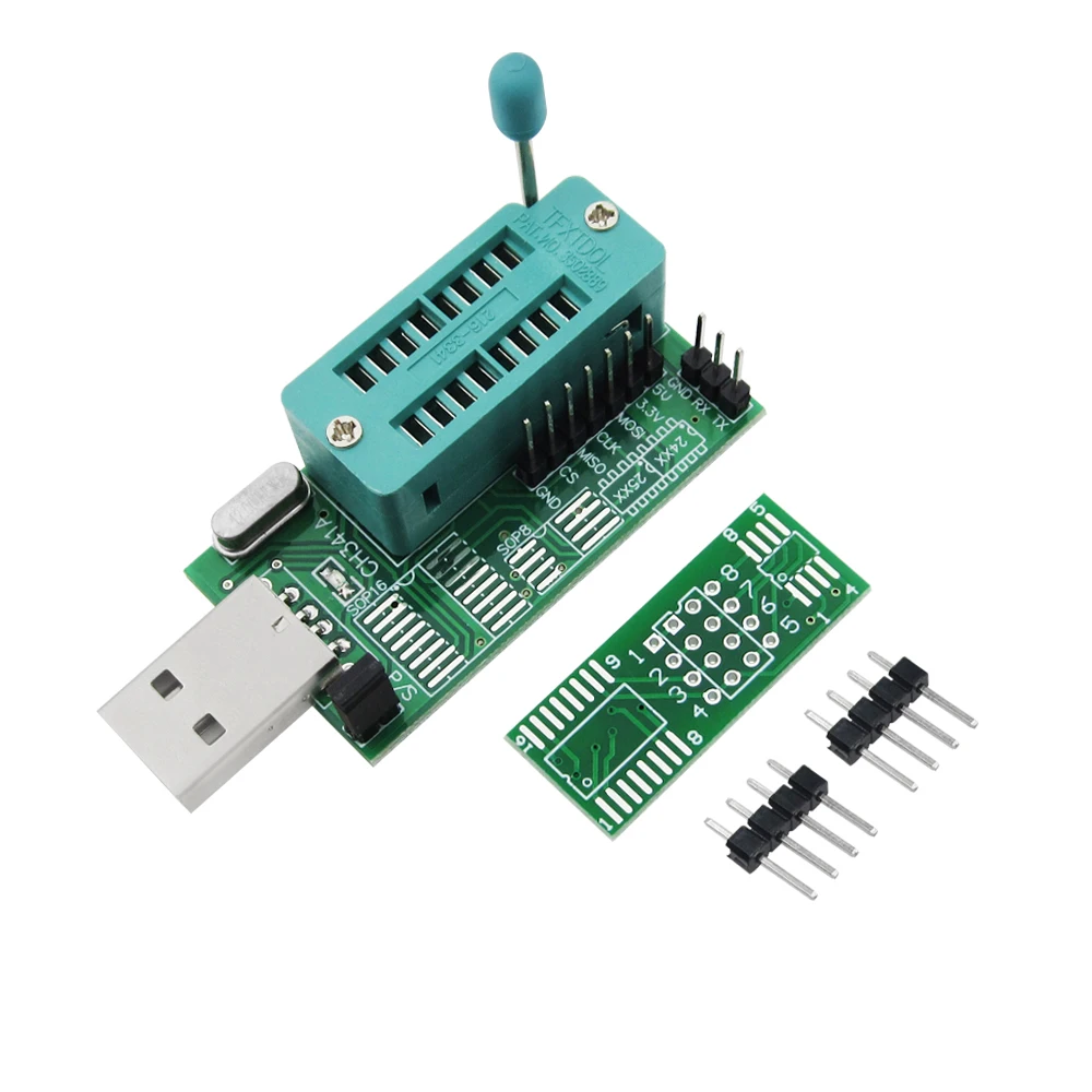 1pcs Ch341A 24 25 reprogrammed dvd router bio s brush multifunctional usb programmer100% new original