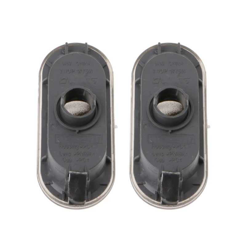 2 Pcs Free Side Marker Turn Light For MK4\\B5\\B5.5\\R32 Indicator Beam Bulb cover