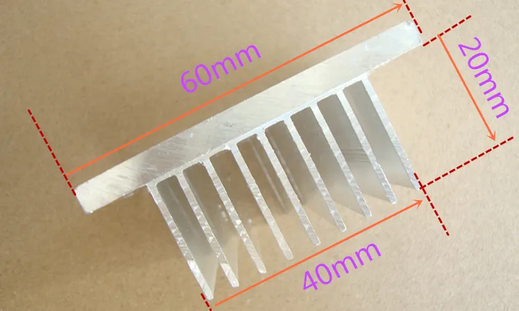 2pcs SR-2028 Guide cold box Thermoelectric Cooler Cold Side Evaporator 60*45mm Guide Cold Module for Refrigeration Sheet