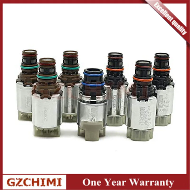 7pcs Transmission Solenoids Set Remanufactured 6F35 For Escape Fusion Tribute Marinet Milan