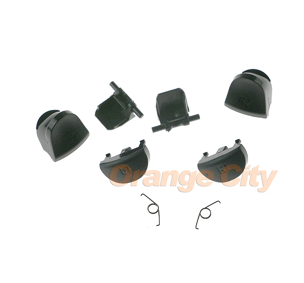 ChengChengDianWan New JDS 030 JDM-030 L2 R2 L1 R1 Trigger Button with Springs For PS4 controller 100sets/lot