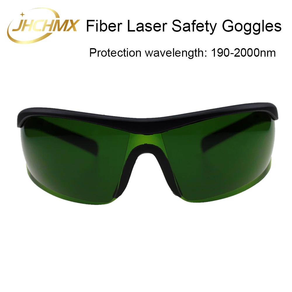 Gafas de seguridad láser de fibra, protección, gafas de seguridad láser para máquina de grabado y corte láser YAG, envío gratis