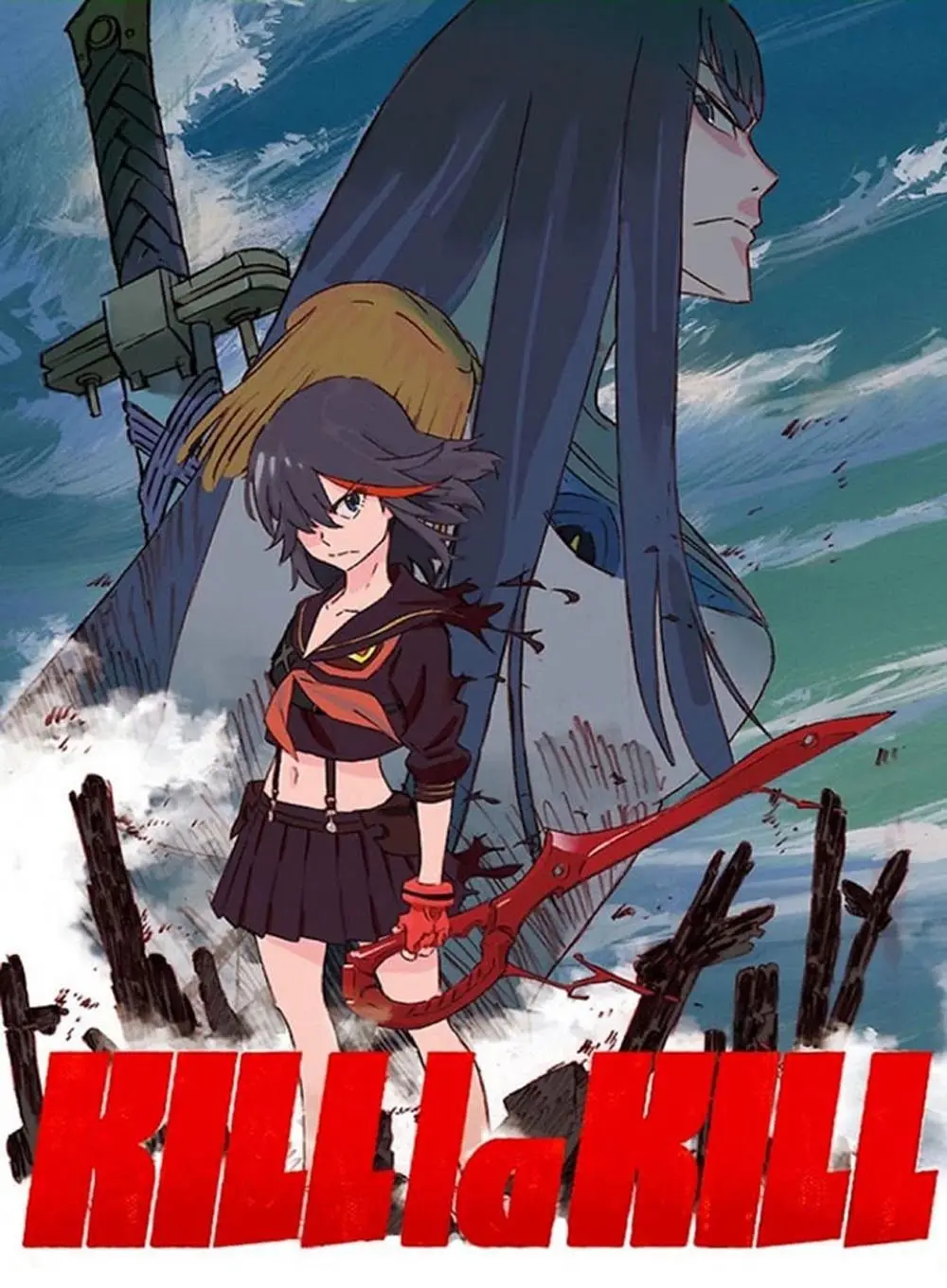 

Home Decor Kill La Kill Anime-Silk Art Poster Wall Sticker Decoration Gift