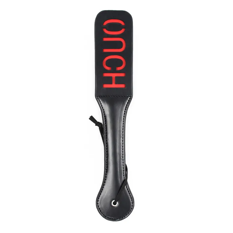 8 BDSM Soft PU Paddle Whip Flirt for Male Female Ideal Sex Toy for Women Men Adult Couples Perfect for Lover Game view 4