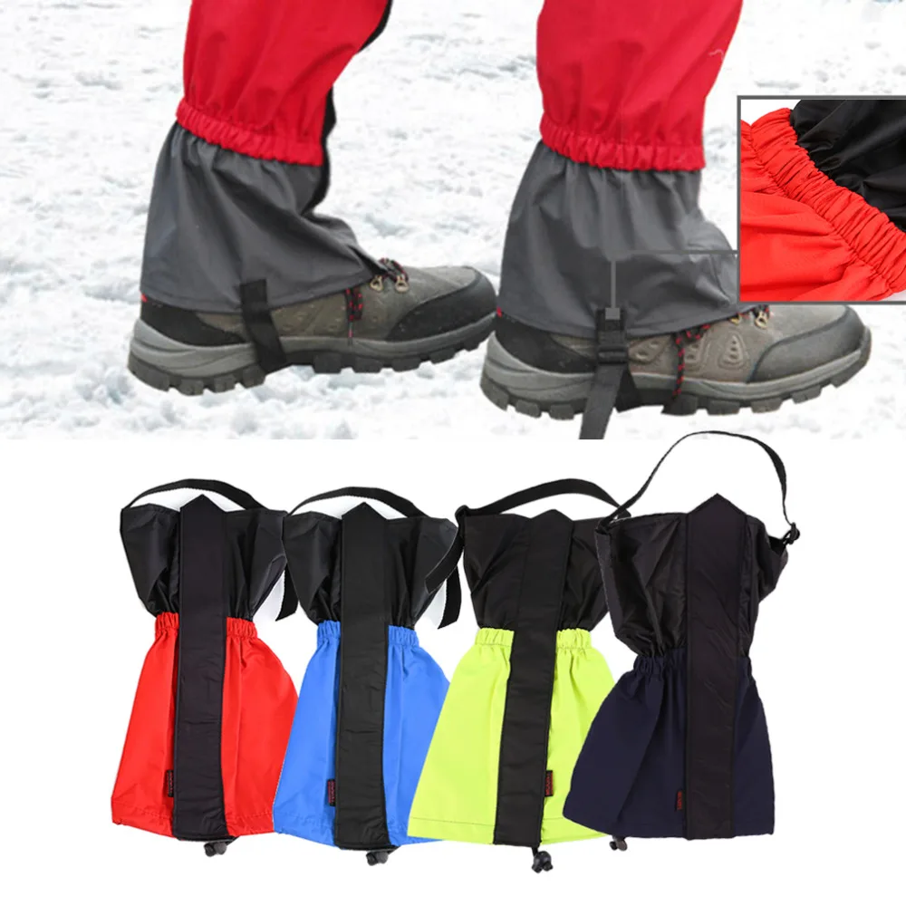 1 Pair Hiking Gaiters Outdoor Waterproof Walking Mountain Hunting Trekking Desert Snow Legging Gaiters