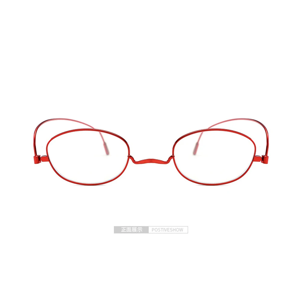 Fashion Paper Ultra-thin Rotate Portable Fold Ultralight Men Women Reading Glasses +0.75 +1.25 +1.5 +2.00 +1.75 TO +4