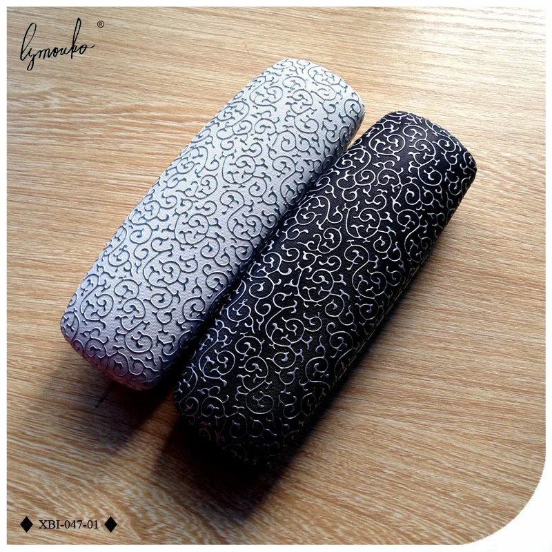 Hot Selling Good Quality Dragon Pattern Metal Reading Glasses Case for Sport Travel Kit Holder Container PU Eyeglasses Box