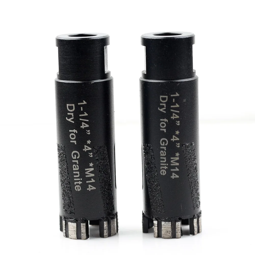 Imagem -02 - Carton M14 Arbor D32 mm D35 mm Diamante Seco Molhado Núcleo da Broca para a Perfuração de Pedra pc