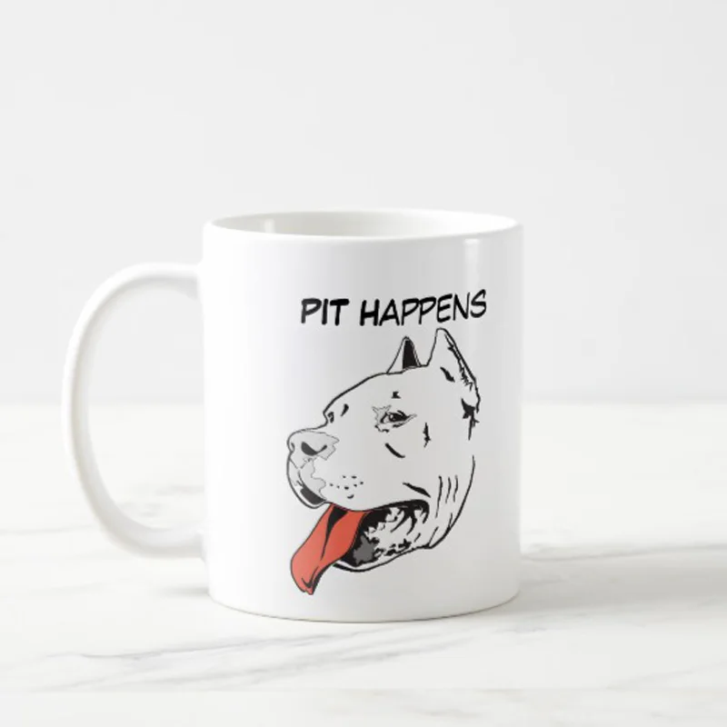 Funny Pit Bull Coffee Mug Home or Office  11oz  , Mothers Day Gifts, Fathers Day Gifts, Christmas Gifts Friends and colleagues