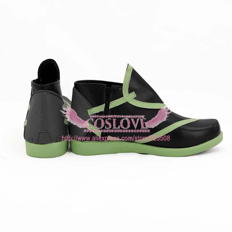 Черные ботинки для косплея OW Game Genji Shimada Oni