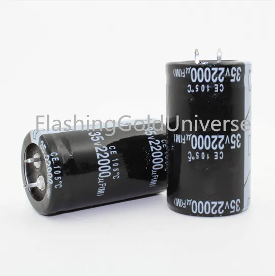 35V 22000UF 22000UF 35V   Electrolytic Capacitors Size:30X50MM best quality