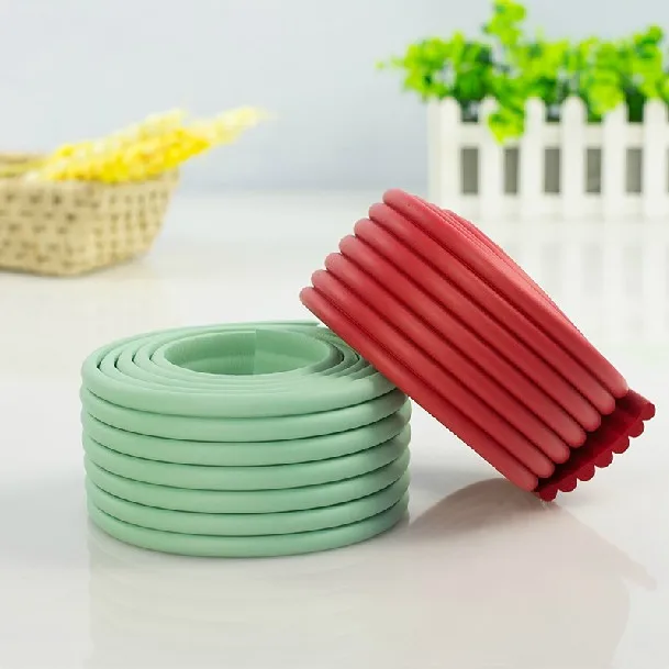 2m/lot Baby bumper strip Baby Safety Corner protector Table Edge Corner Cushion Strip