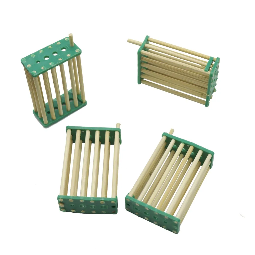 30 Pcs Multifunctional Prisoners King Queen Cage Bamboo Cage Does Not Hurt King Bee Tools