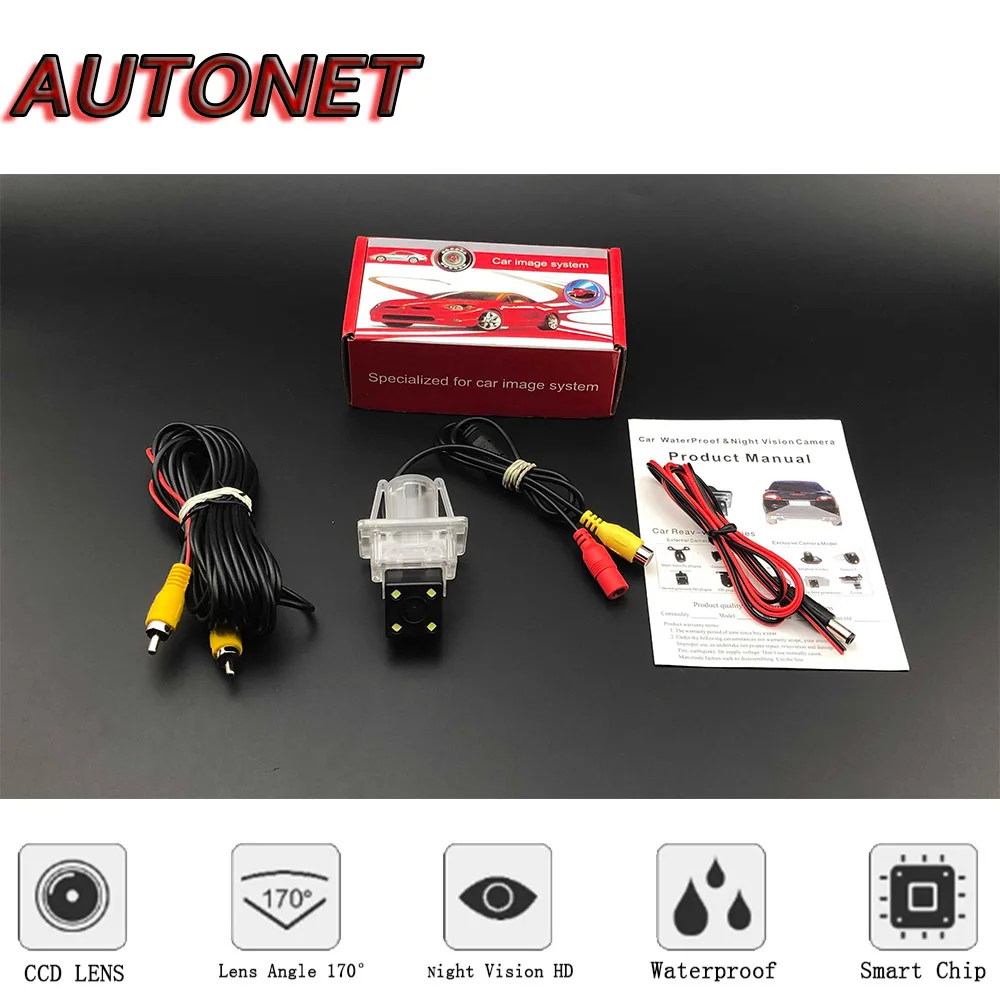 AUTONET Backup Rear View camera For Mercedes Benz A series W176 2013 2014 2015 2016 2017 2018 Night Vision/license plate camera