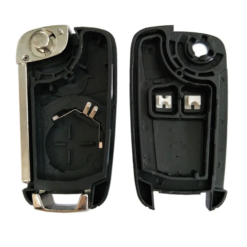 PREISEI 2 Button Replacement Flip Folding Remote Car Key Shell For Opel Vauxhall Astra H Insignia J Vectra C Corsa D Zafira G