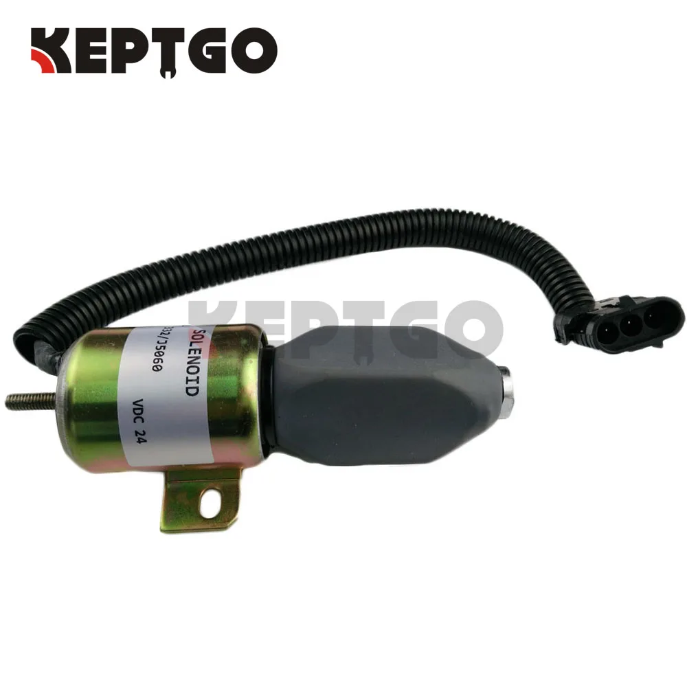 24v Solenoid VOE 11033561 For Volvo Excavators EC55B EW55B ECR58 ECR88 ECR28 332/J5060