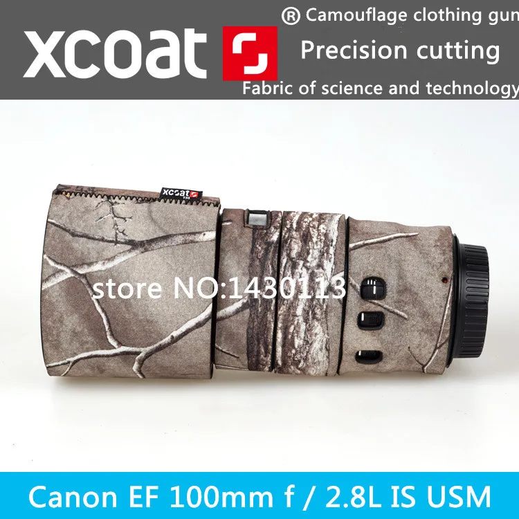 

For Canon lens protective case guns clothing EF 100mm f/2.8L IS USM lens SLR Lens Camo Protection Cover Jungle camouflage