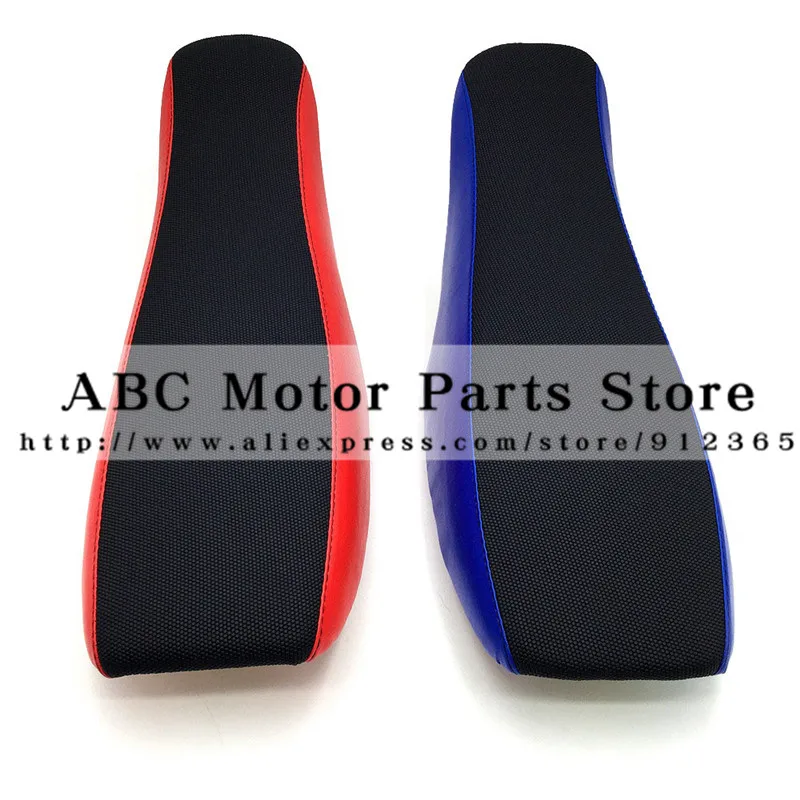 Red /Blue Flat Tall Foam Seat CRF70 Style 125cc 140cc 150cc PIT PRO TRAIL DIRT BIKE