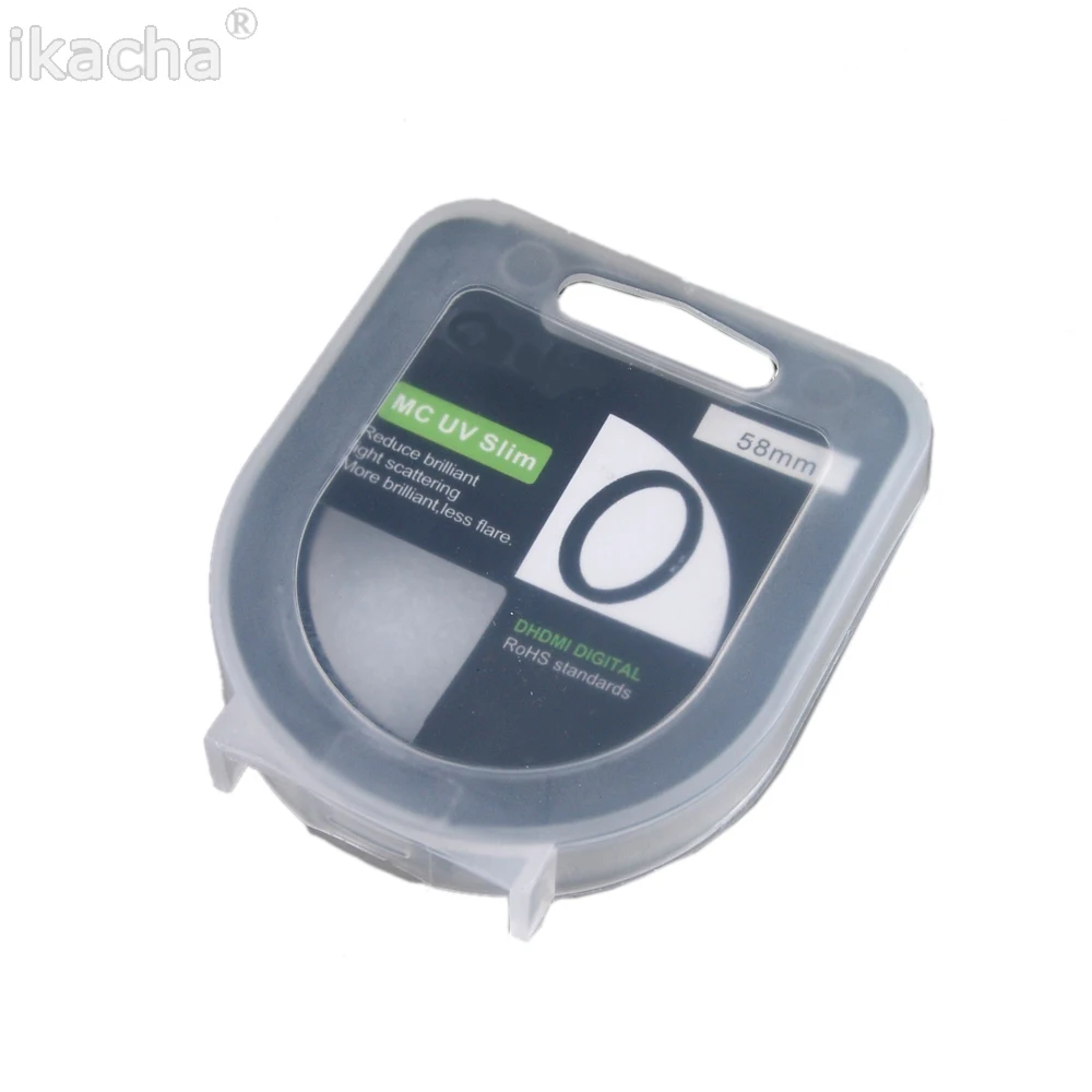 MCUV MC Filter 37 40.5 43 46 49 52 55 58 62 67 72 77 82mm UV Lens for Nikon canon t3i D3100 D3200 D5200 D7100 d5300 d3300