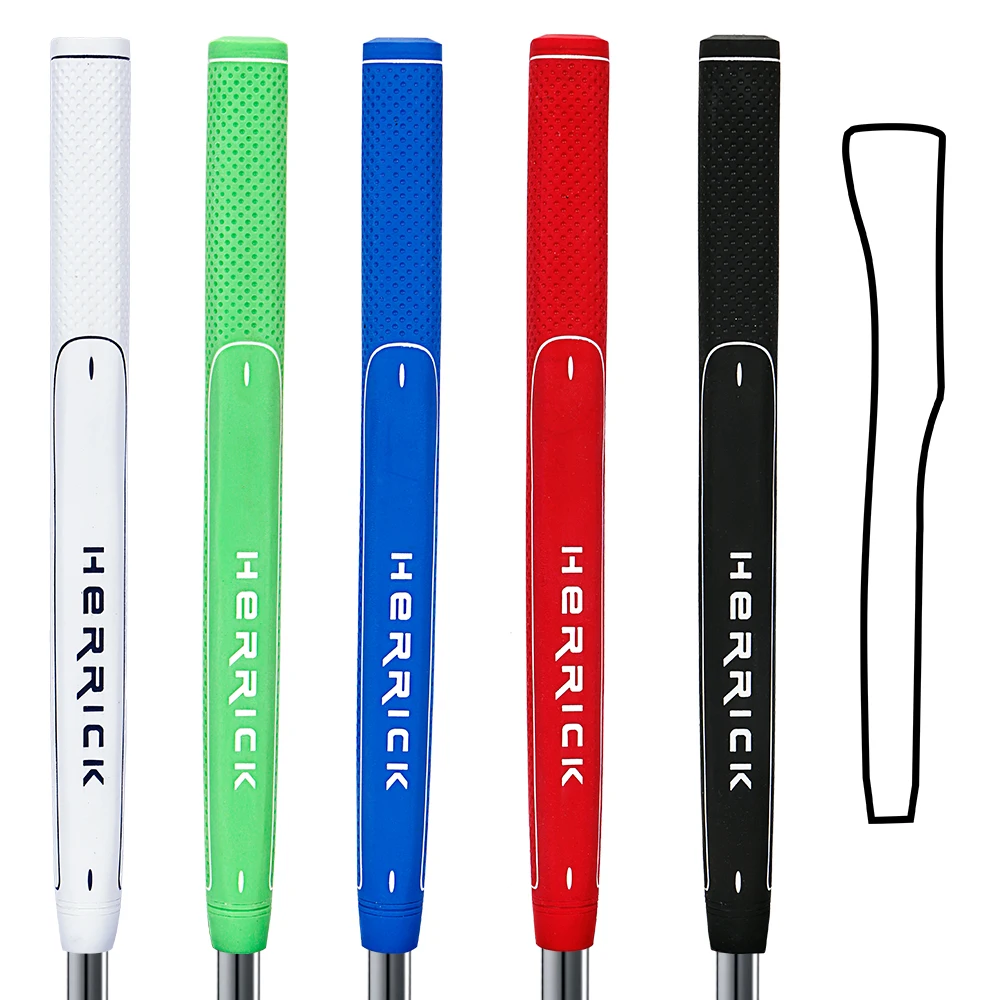 NEW  rubber grips 5 color More stable performance in patent design golf clubs putter grips