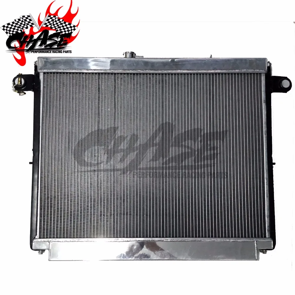 Aluminum Radiator For TOYOTA Land Cruiser 4700/LC100/HDJ101K 48mm 1998-2002 16400-66120/16400-66121