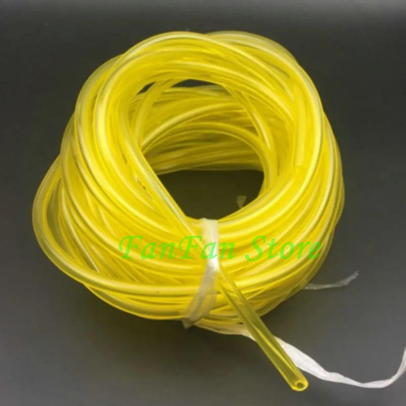 10FT/ 3m New Petrol Fuel Gas Line Pipe Yellow I.D 1/8" X O.D 3/16" /3mm X5mm Cha