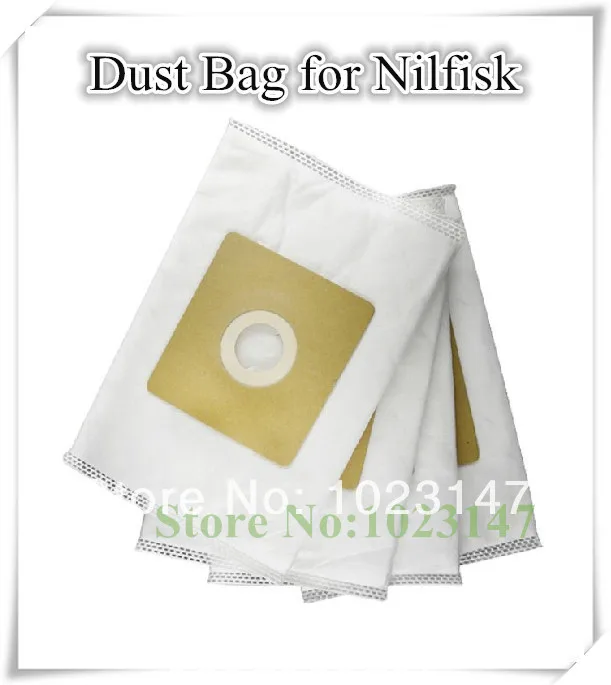 5 pieces/Lot Vacuum Cleaner Bags Dust Bag Filter Paper Bag For Nilfisk Coupe Neo Action A100 GM100 Neo Red Vacuum Cleaner Parts