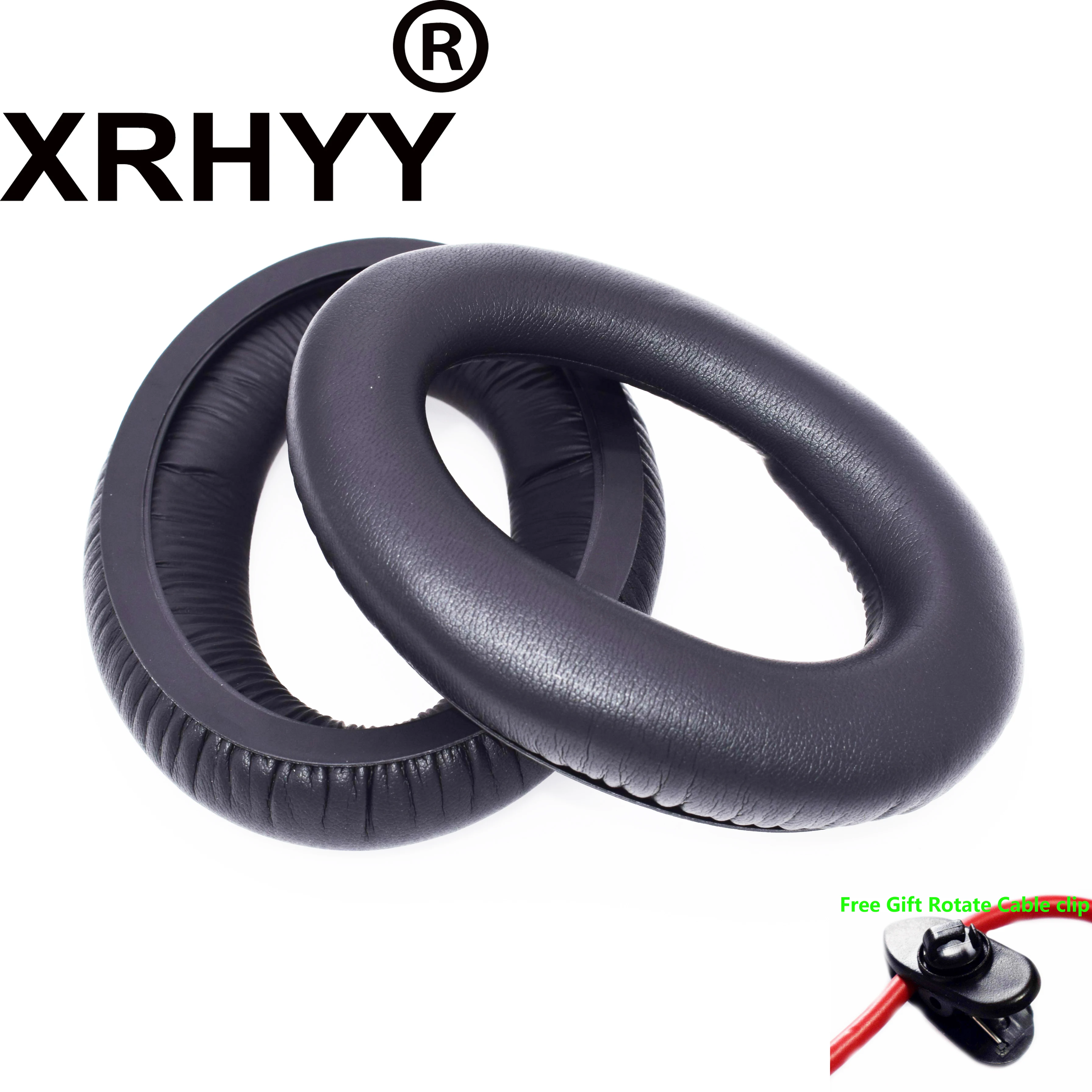 XRHYY Black Replacement Ear Pads Earpad Cushion Foam Cover For Sennheiser G4ME ZERO PC350 and PC 350 SE Headphones