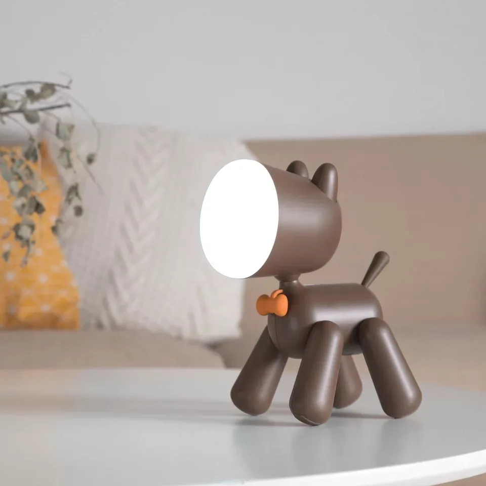 クリエイティブ-janpim-新奇妙なライト子犬ナイトライト読書灯-3-ブロック調光子供-usb-充電-3d-テーブルランプ