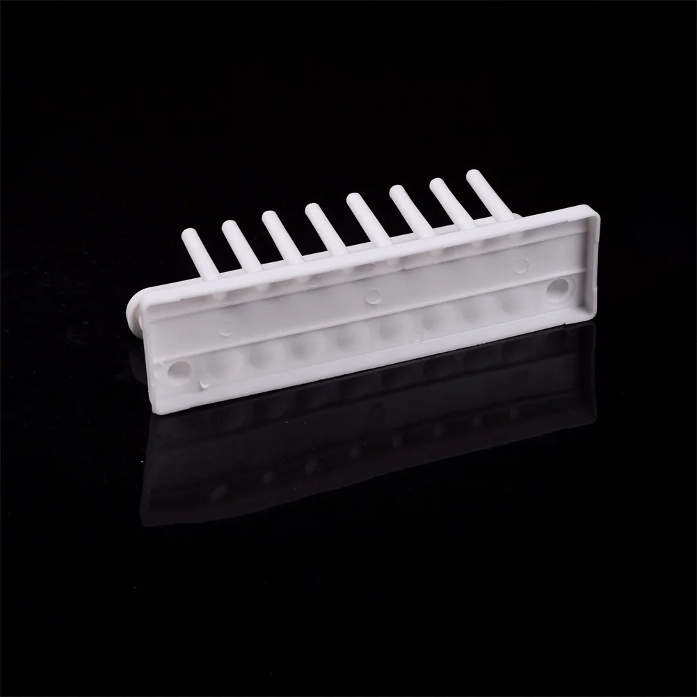 1PCS 8 Holes Storage Stand Lab School Laboratory Supplies Plastic Test Tube Rack Testing Tubes Holder