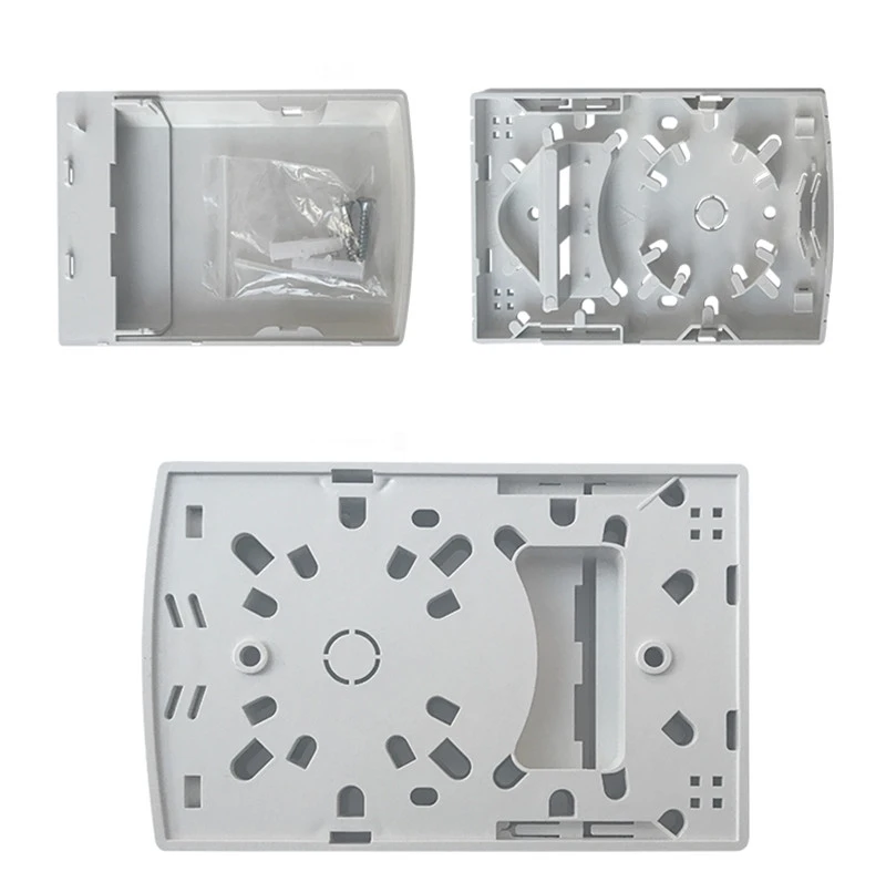 صندوق توزيع الألياف البصرية ، 20 قطعة ، 2 منفذ FTTH ، صندوق تقاطع من النوع SC ABS ، نوع السحب ، شحن مجاني