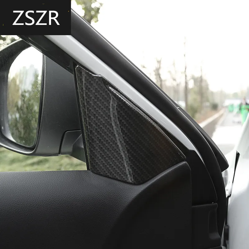 Interior Door Carbin Fibre A Pillar Decortated Triangle For Renault Koleos 2017 Z2EA1050