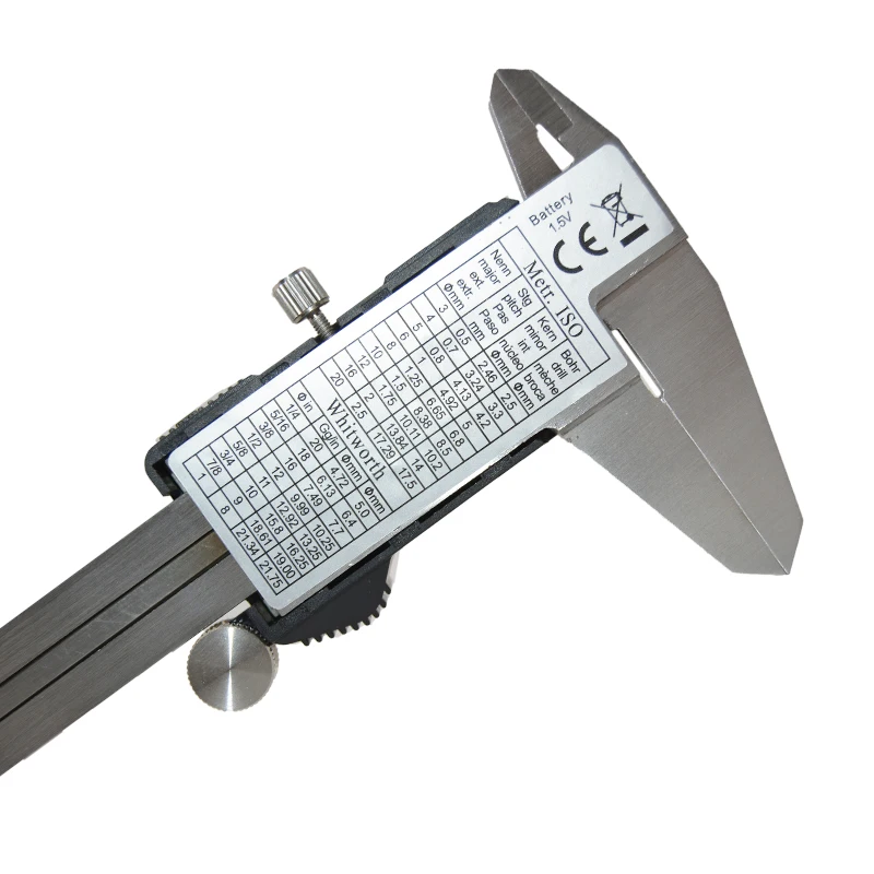 150 มม.ดิจิตอล vernier caliper ไมโครมิเตอร์ 6 นิ้วจอแสดงผลสแตนเลสโลหะ caliper เครื่องมือวัด