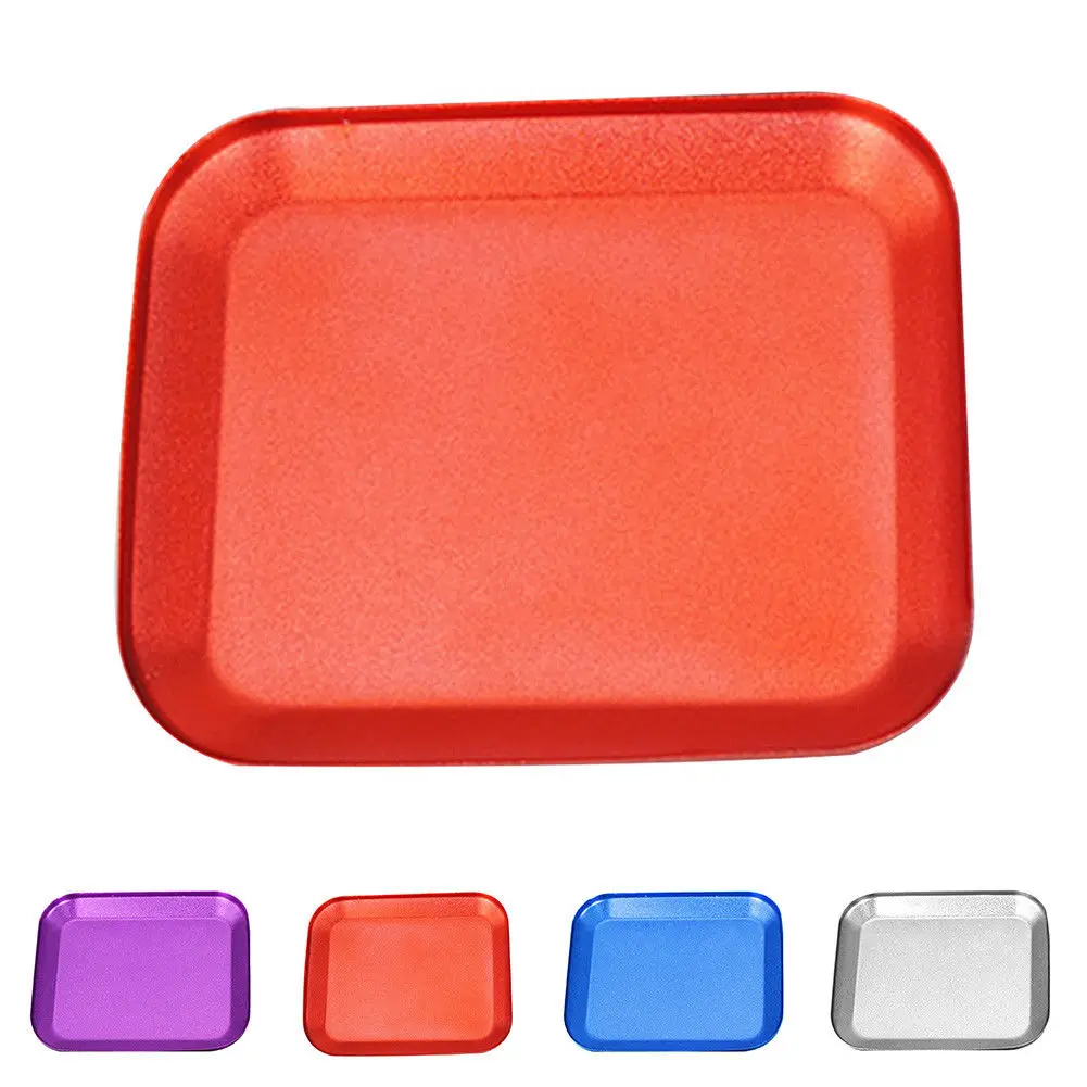 Nuttig Aluminium Schroef Lade Met Magnetische Pad Voor Rc Model Telefoon Auto Reparatie Tool