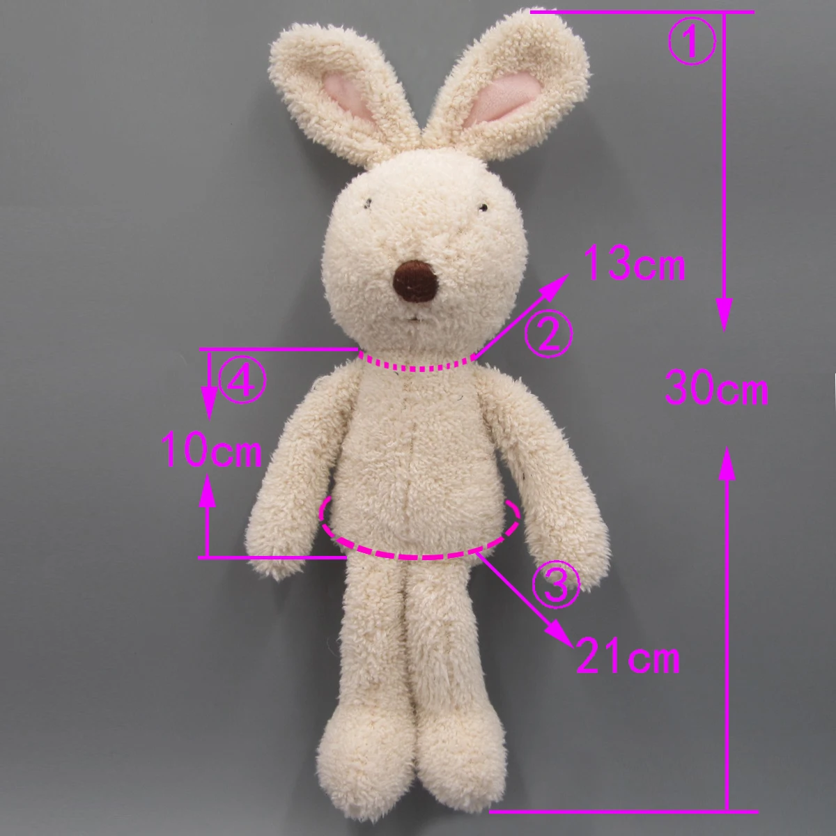 30cm doll clothes for 1/6 BJD Doll rabbit Cat Bear Plush Toys Soft Dress Skirt Sweater doll accessories
