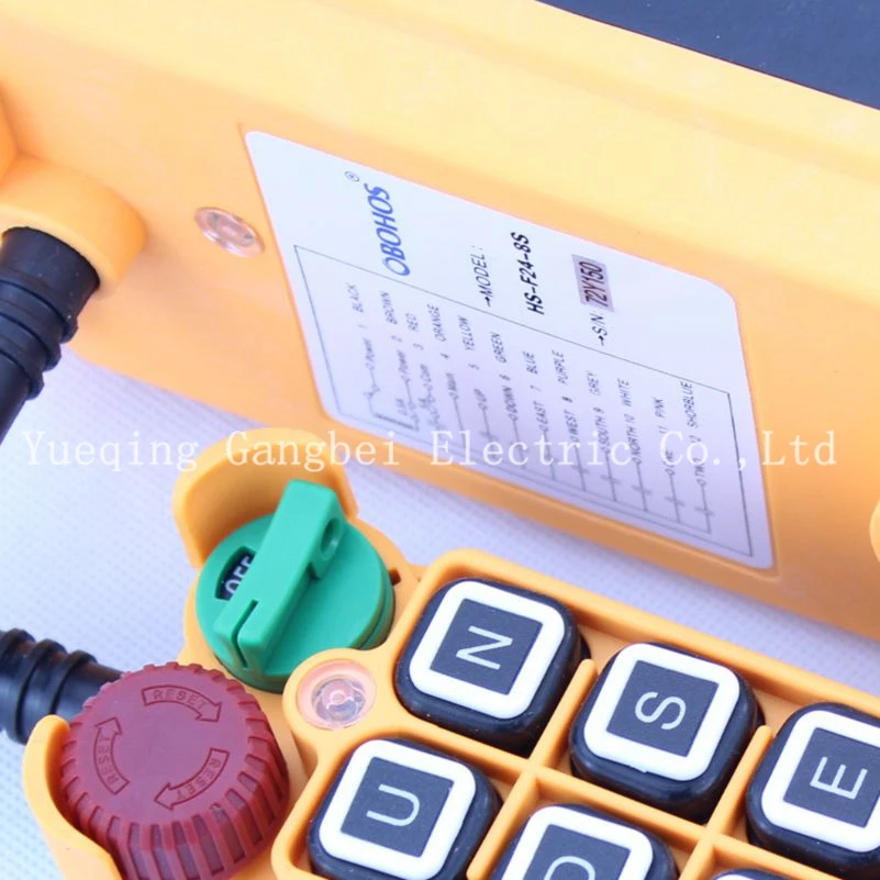 HS-8S Hoist crane remote control wireless radio Uting remote control 380VAC 220VAC 36VAC  12VDC-24VDC