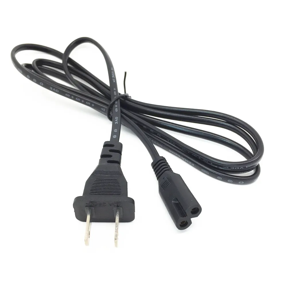 EU/US Plug 2-Prong AC Power Cord Cable Lead FOR HP Deskjet Printer Scanjet Scanner Adapter