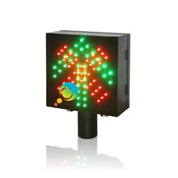 High quality 200mm toll station stop go red cross green arrow  traffic signal light