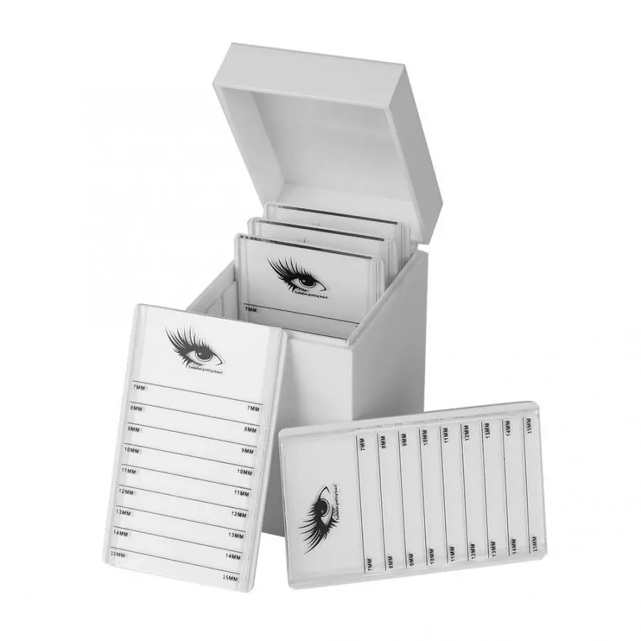 Présentoir de faux cils 5/10 couches, boîte de rangement, palette de colle, boîte de rangement d'extension de cils, outils de maquillage professionnels